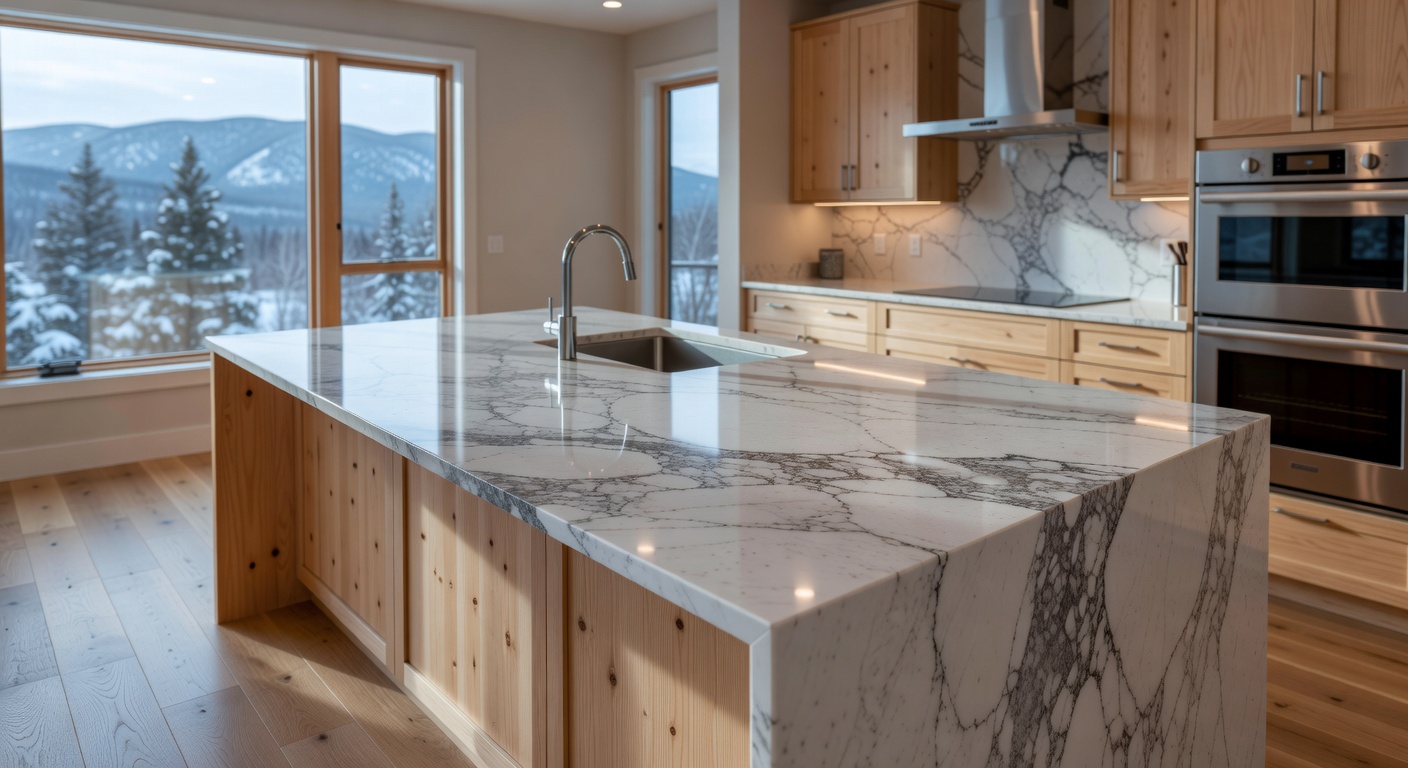 Comptoir de quartz – Sainte-Adèle