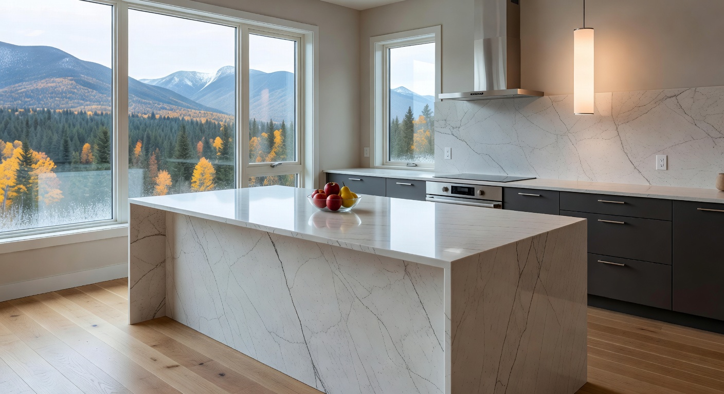Comptoir de quartz – Sainte-Adèle